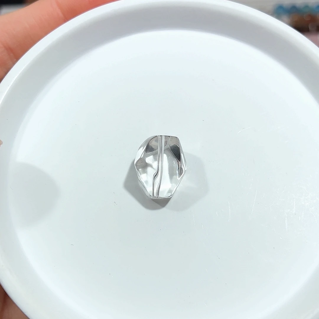 紫晶珠宝半成品未镶嵌白水晶