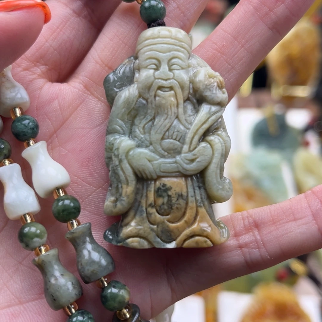 未镶嵌岫玉挂件挂件