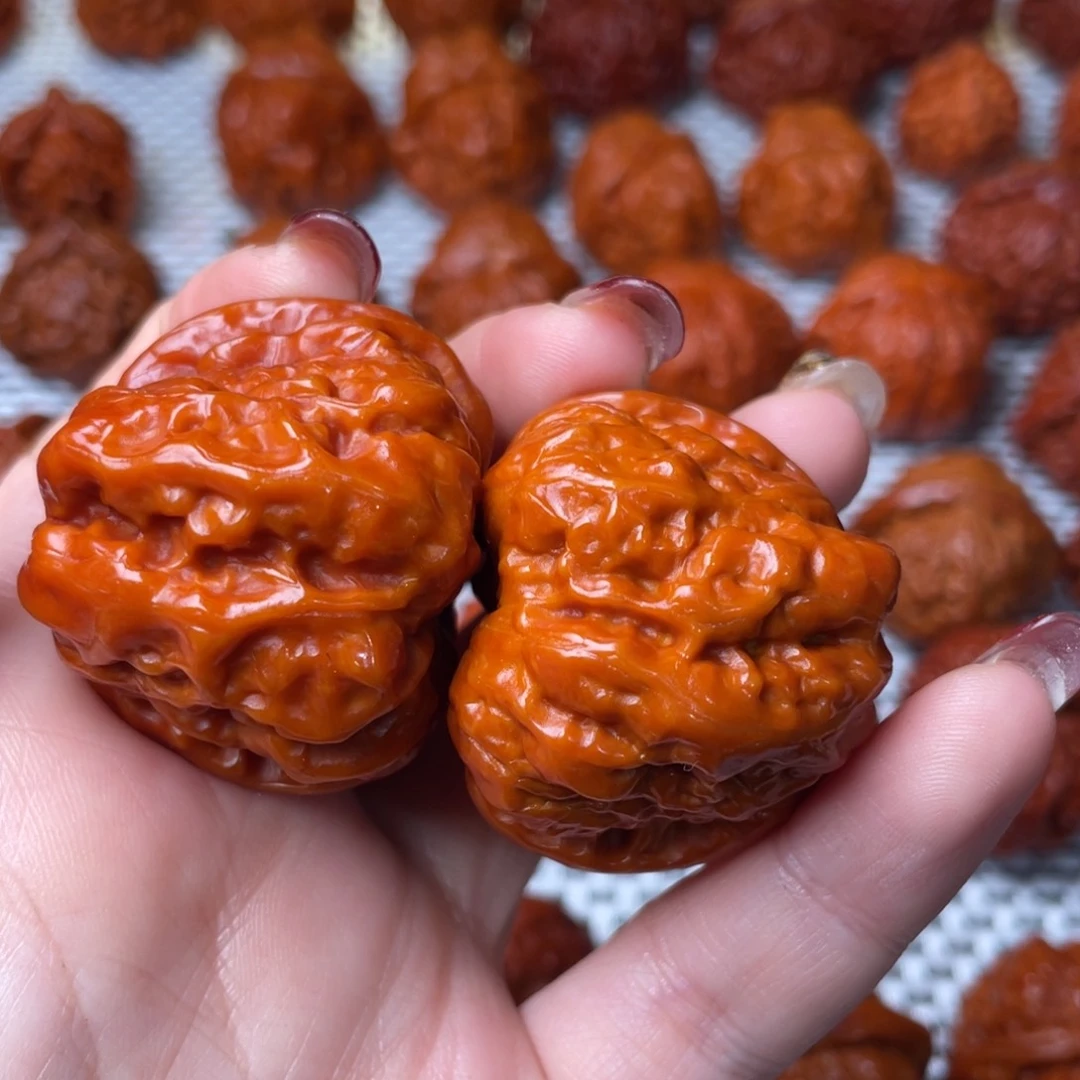 桃核吊坠文玩核桃 手把件 蛤蟆头 40