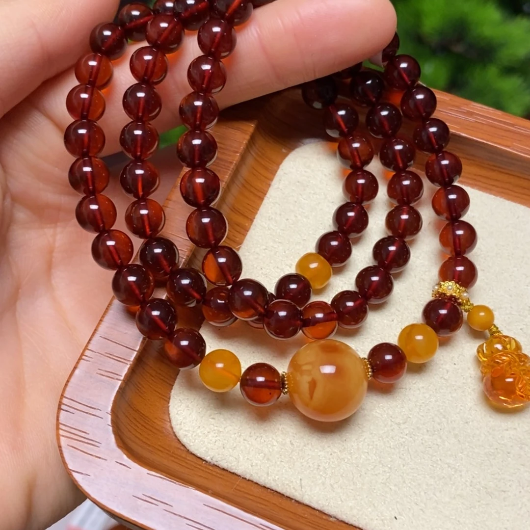 【闪购商品】手链蜜蜡未镶嵌手串