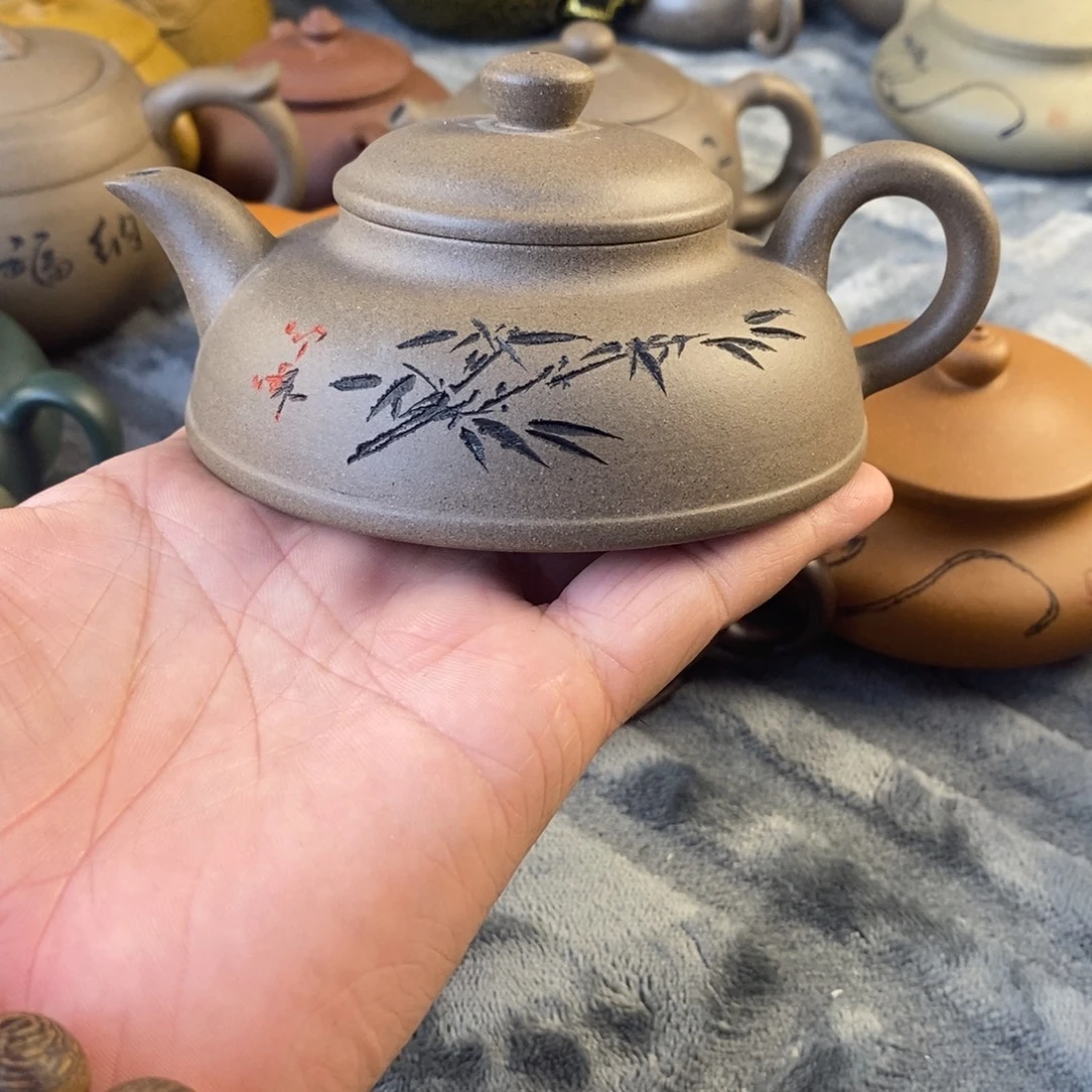茶壶紫砂宜兴原矿紫砂壶qq