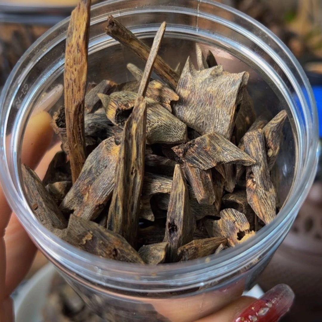 【闪购商品】沉香手把件用****8奇楠白棋高端老块料105克