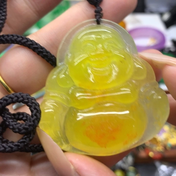颈饰未镶嵌翡翠吊坠