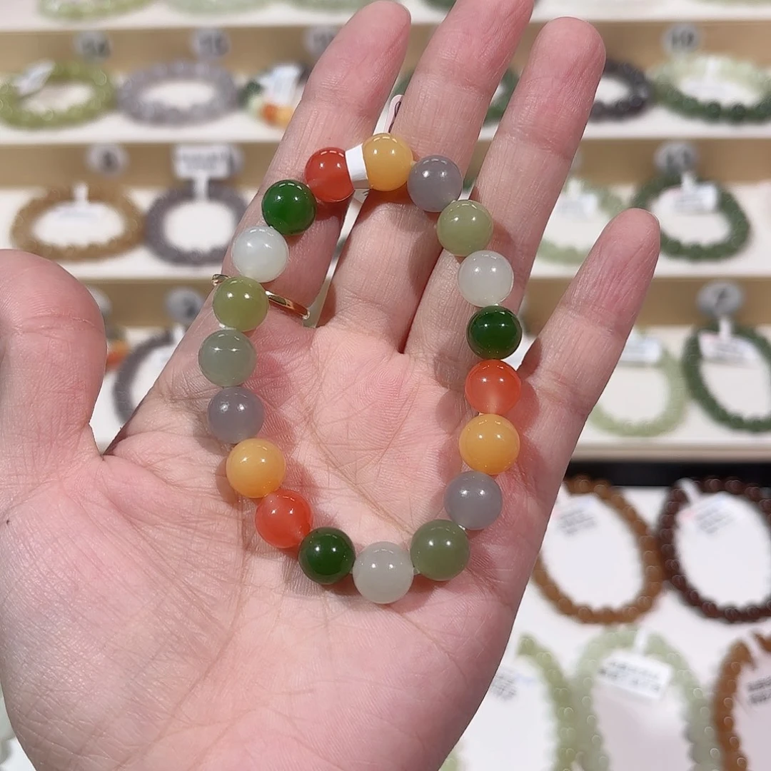 和田玉手链未镶嵌a