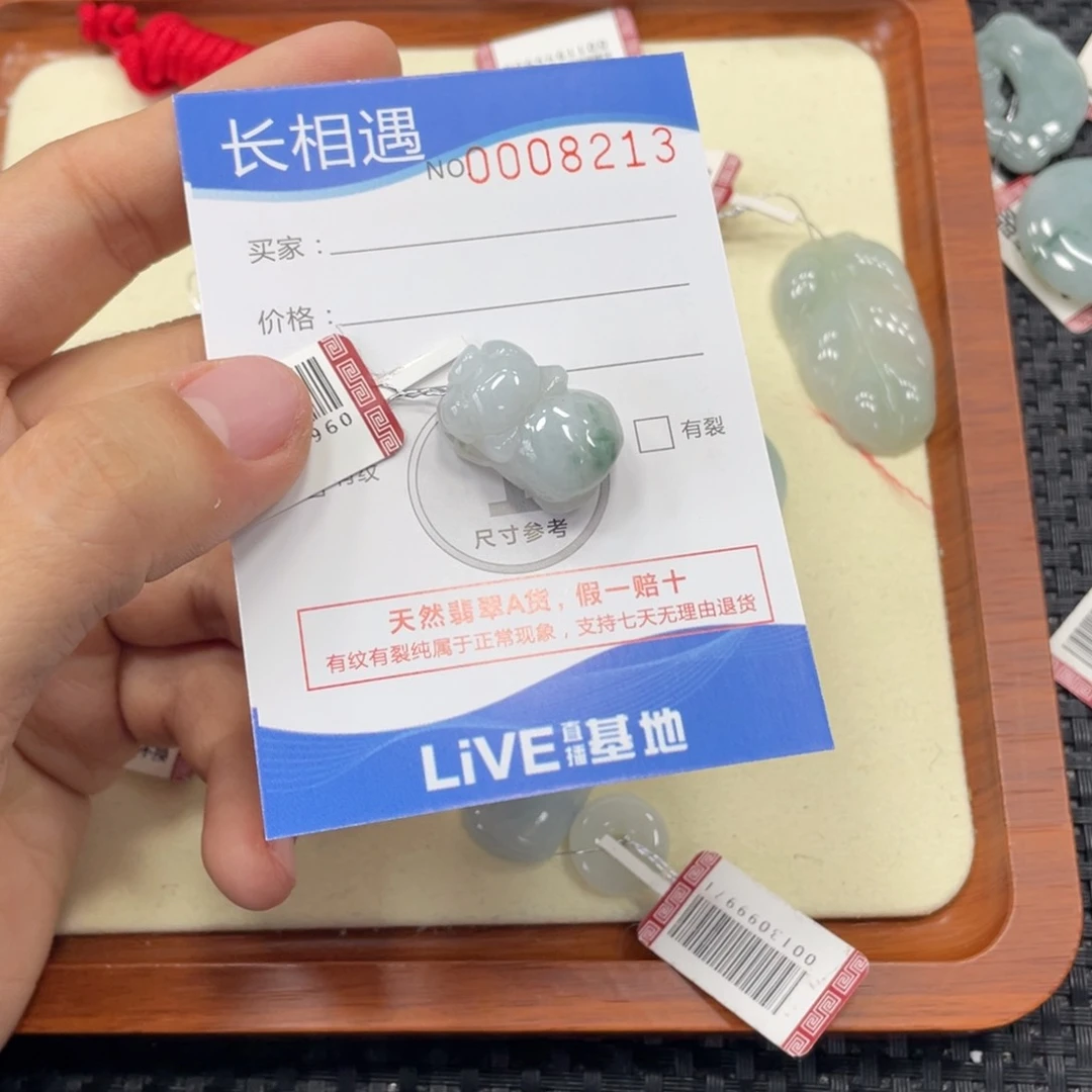 颈饰未镶嵌翡翠x8213