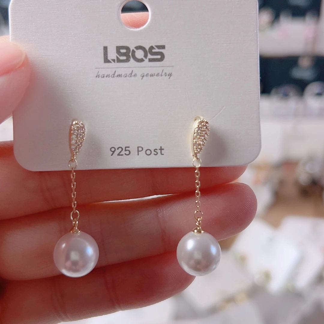 锆石纯铜合金耳环的