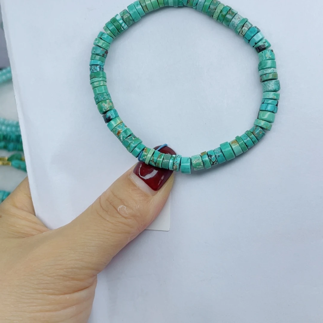 绿松石未镶嵌颈饰