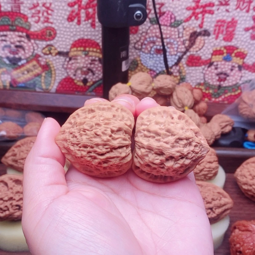 【闪购商品】吊坠文玩核桃40尺金牛