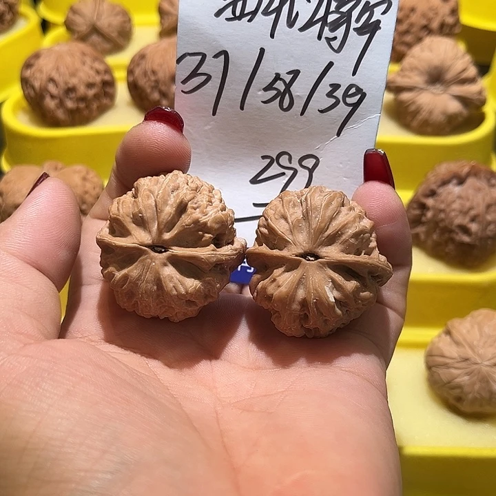 桃核把件西北将军全品