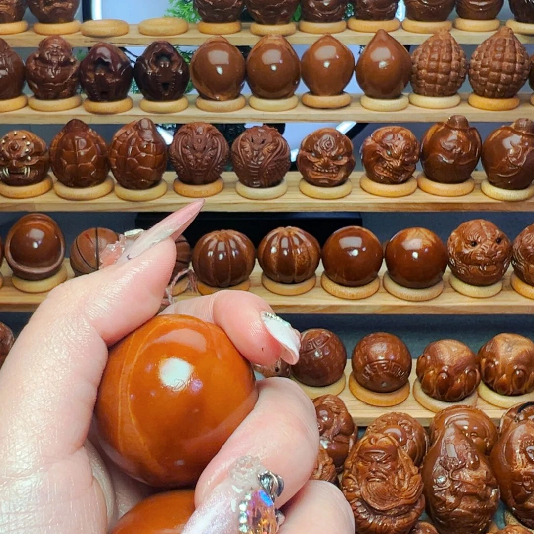 橄榄核手串/手链济****车光珠