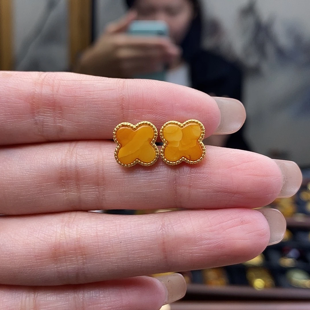 琥珀未镶嵌裸石成品