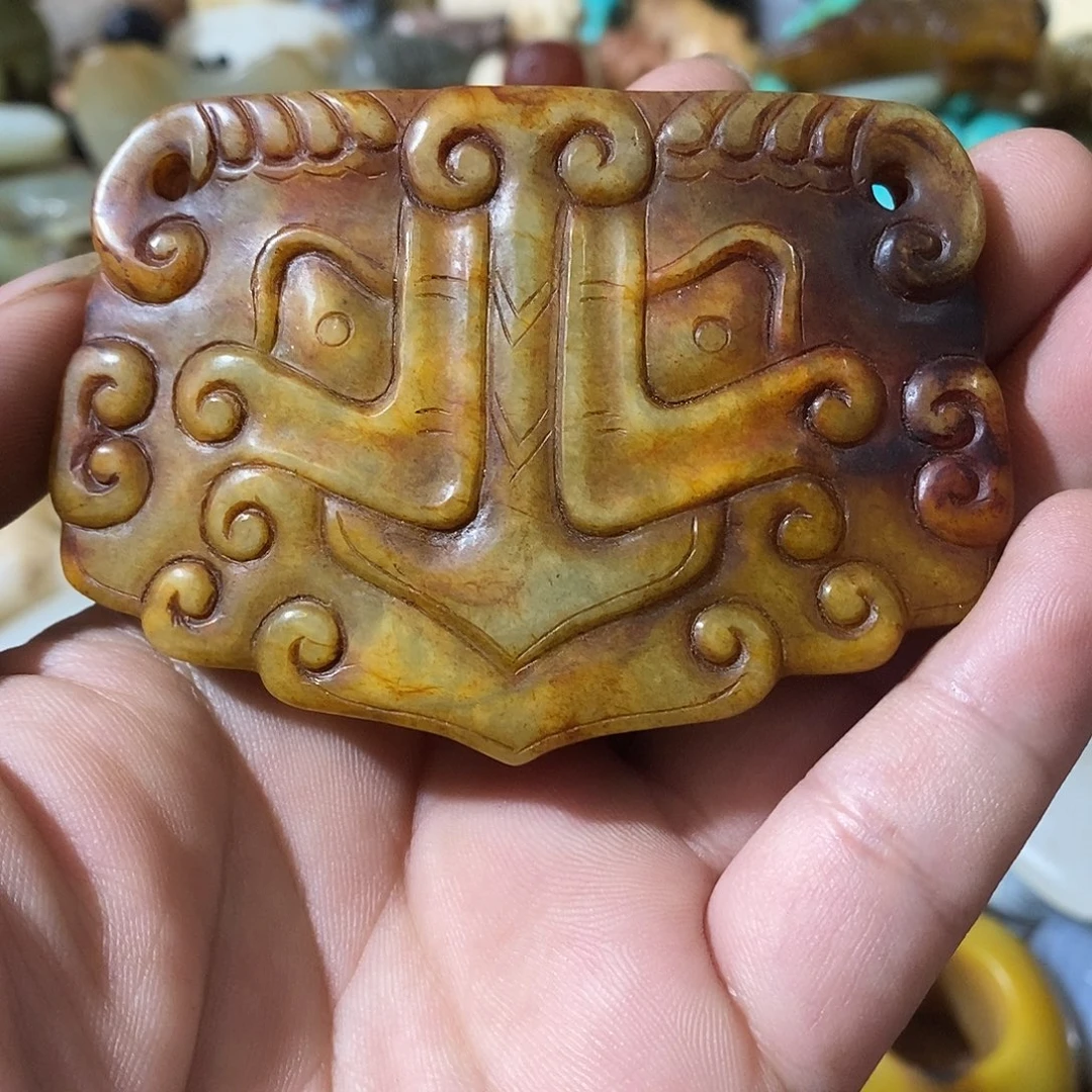 和田玉（糖玉）未镶嵌挂件