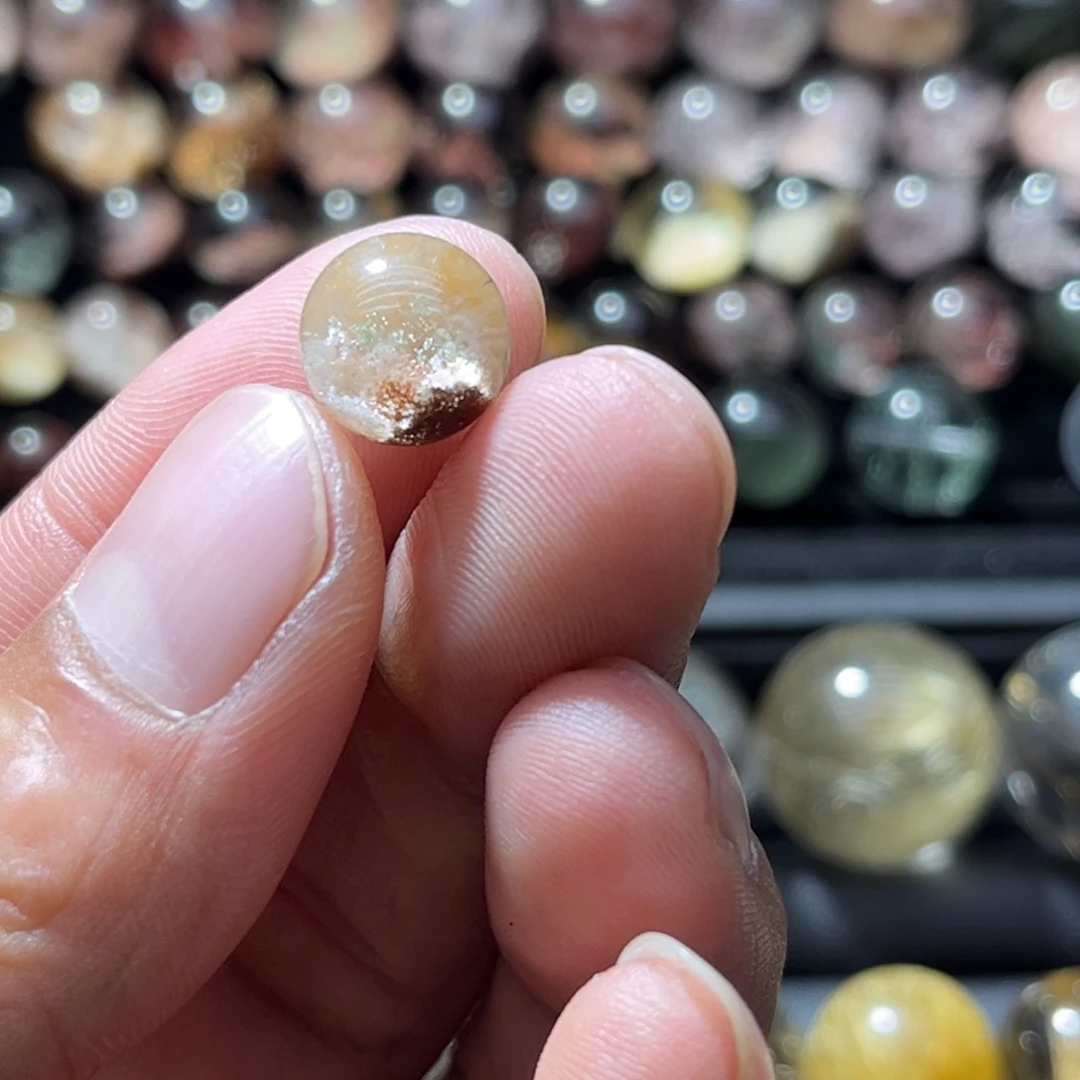 幽灵单珠未镶嵌水晶11.4mm