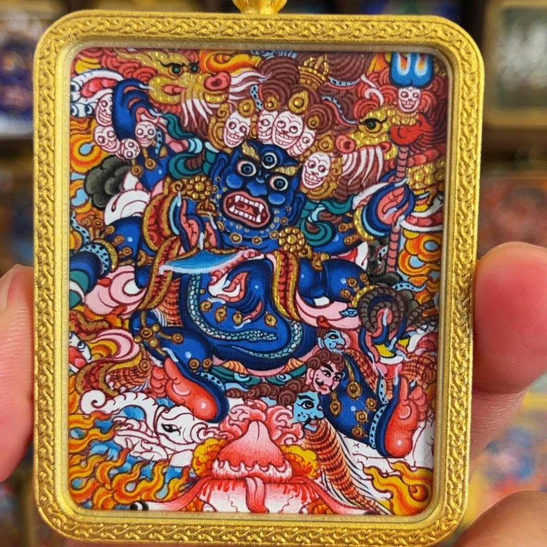 青海 手工绘制大黑天