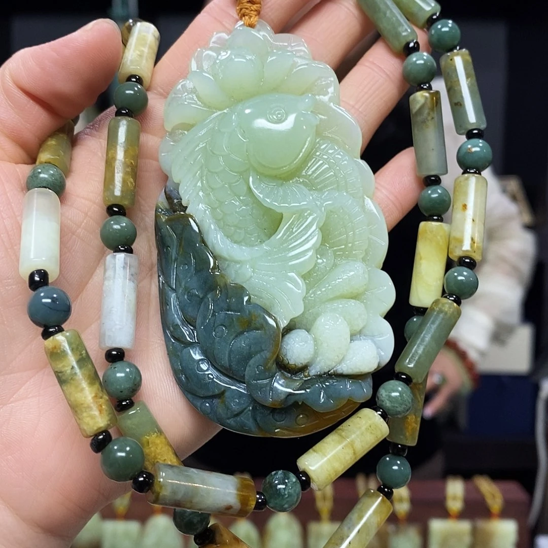 岫玉挂件吊坠未镶嵌