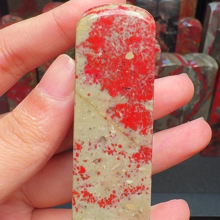 昌化石印石精品昌化鸡血石