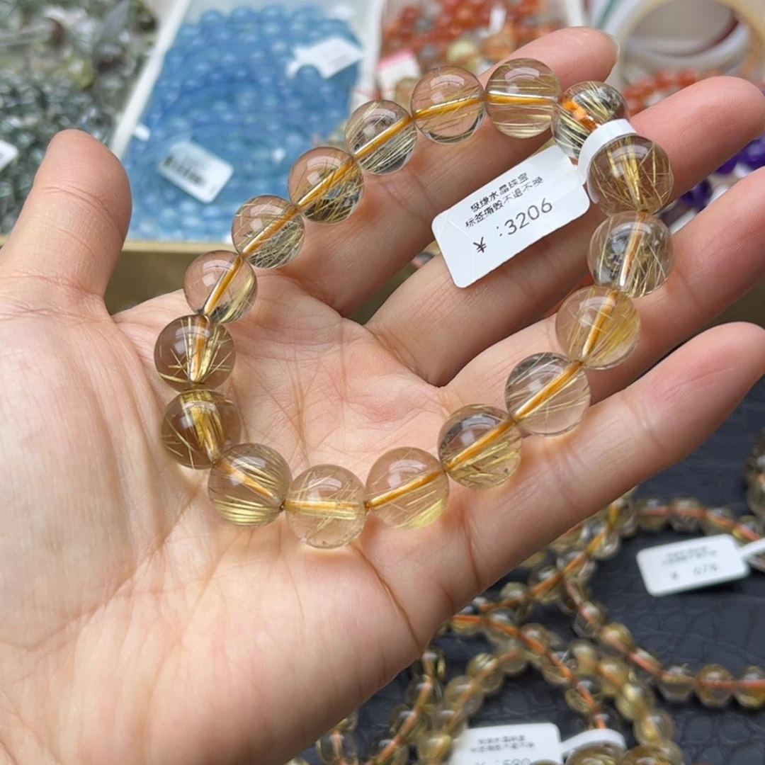 水晶手链未镶嵌天然