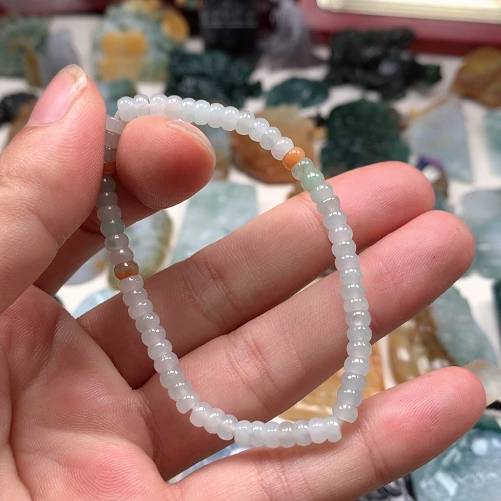 翡翠未镶嵌颈饰天然