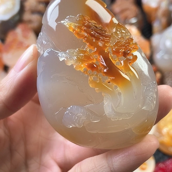 未镶嵌天然玛瑙/玉髓