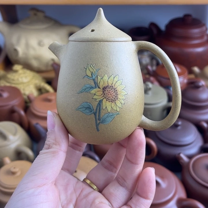 凯***乐茶壶紫砂宜兴紫砂半手