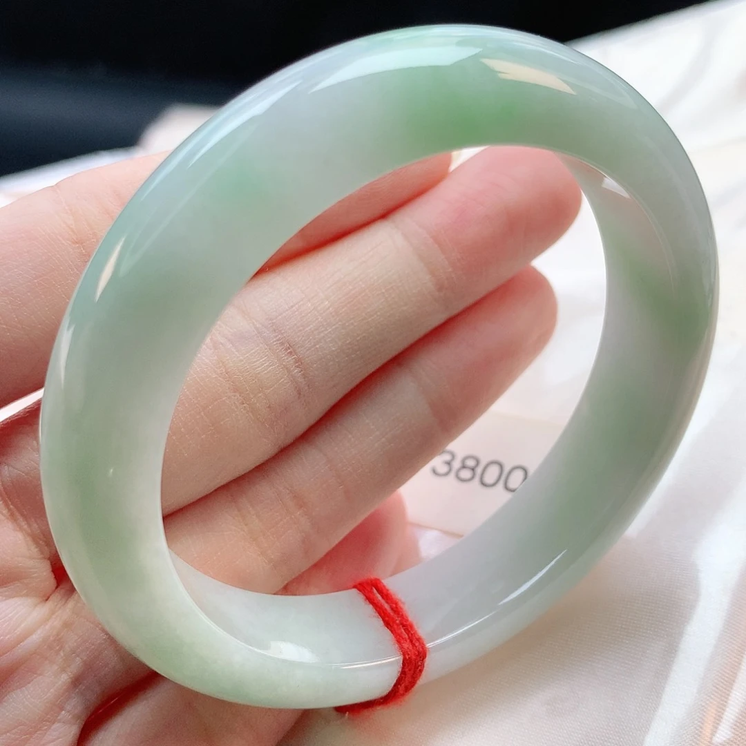 未镶嵌手镯翡翠55圈口380015