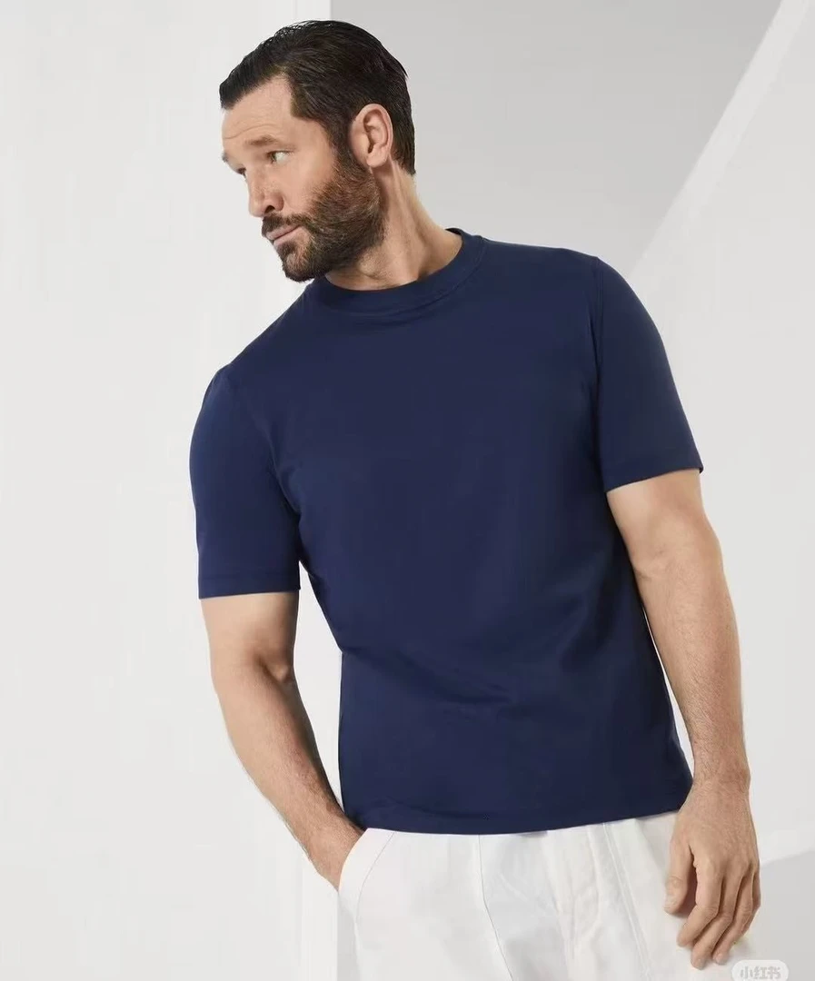 2809-bc -新品男士时尚休闲T恤短袖-型欧