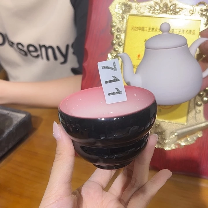 云间青瓷龙泉小米茶器