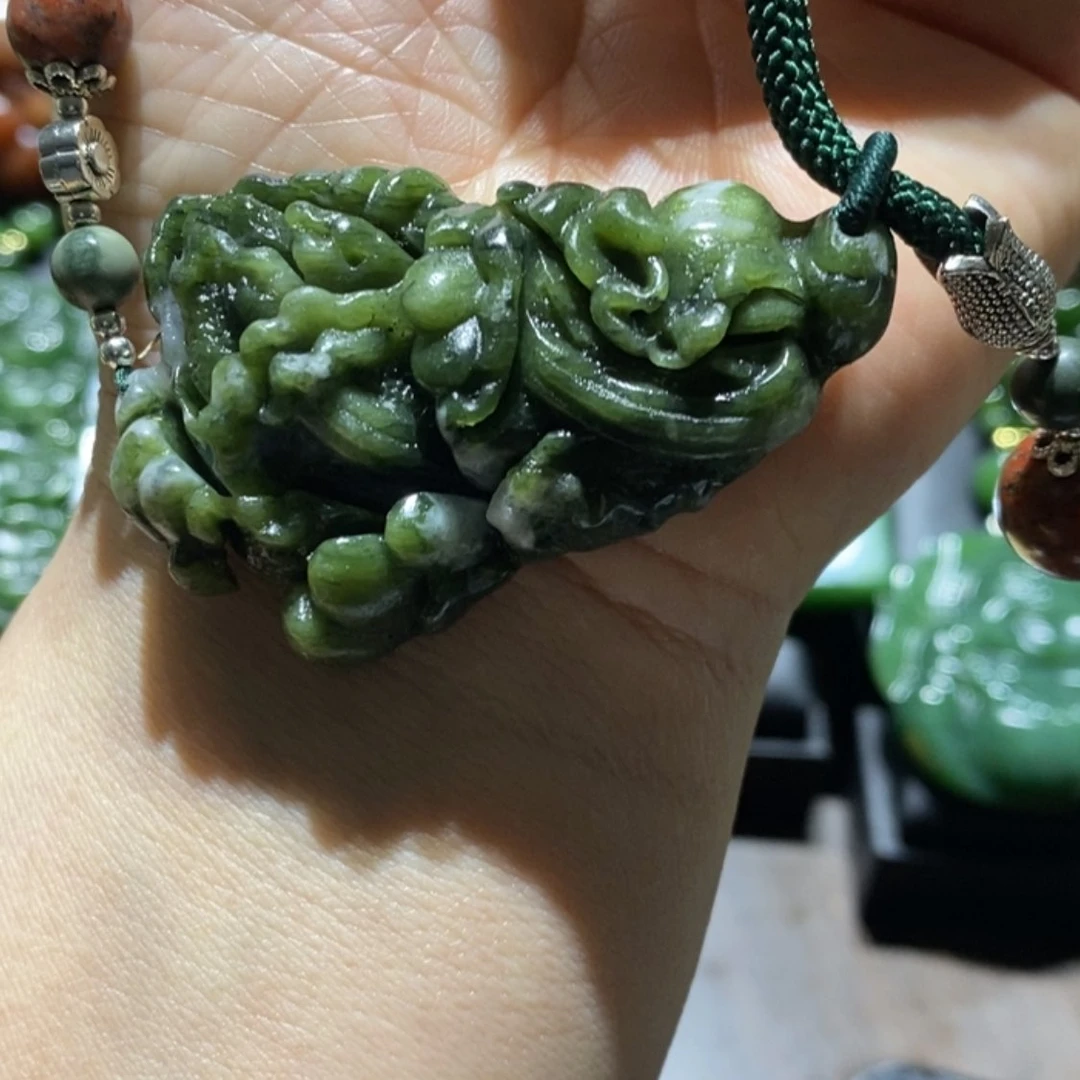 【闪购商品】岫玉毛衣链未镶嵌