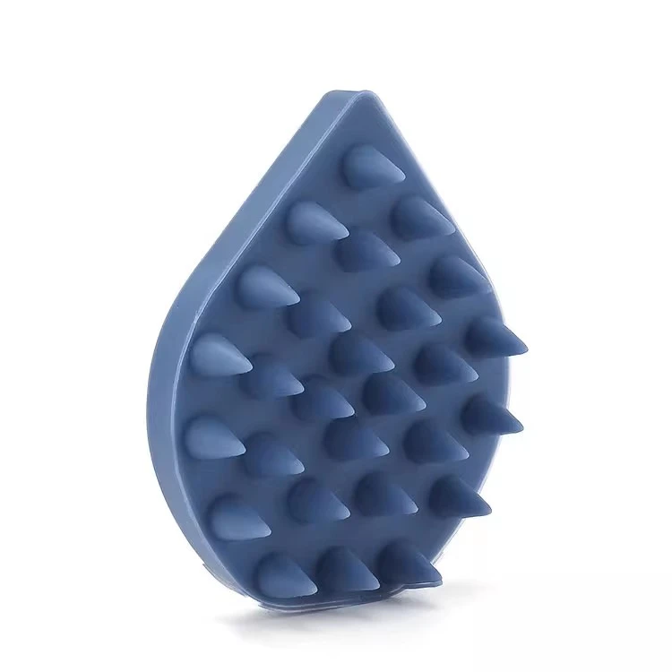 发梳印第安硅胶按摩洗发梳