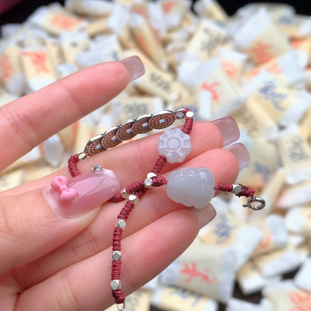 【闪购商品】翡翠手绳未镶嵌一8