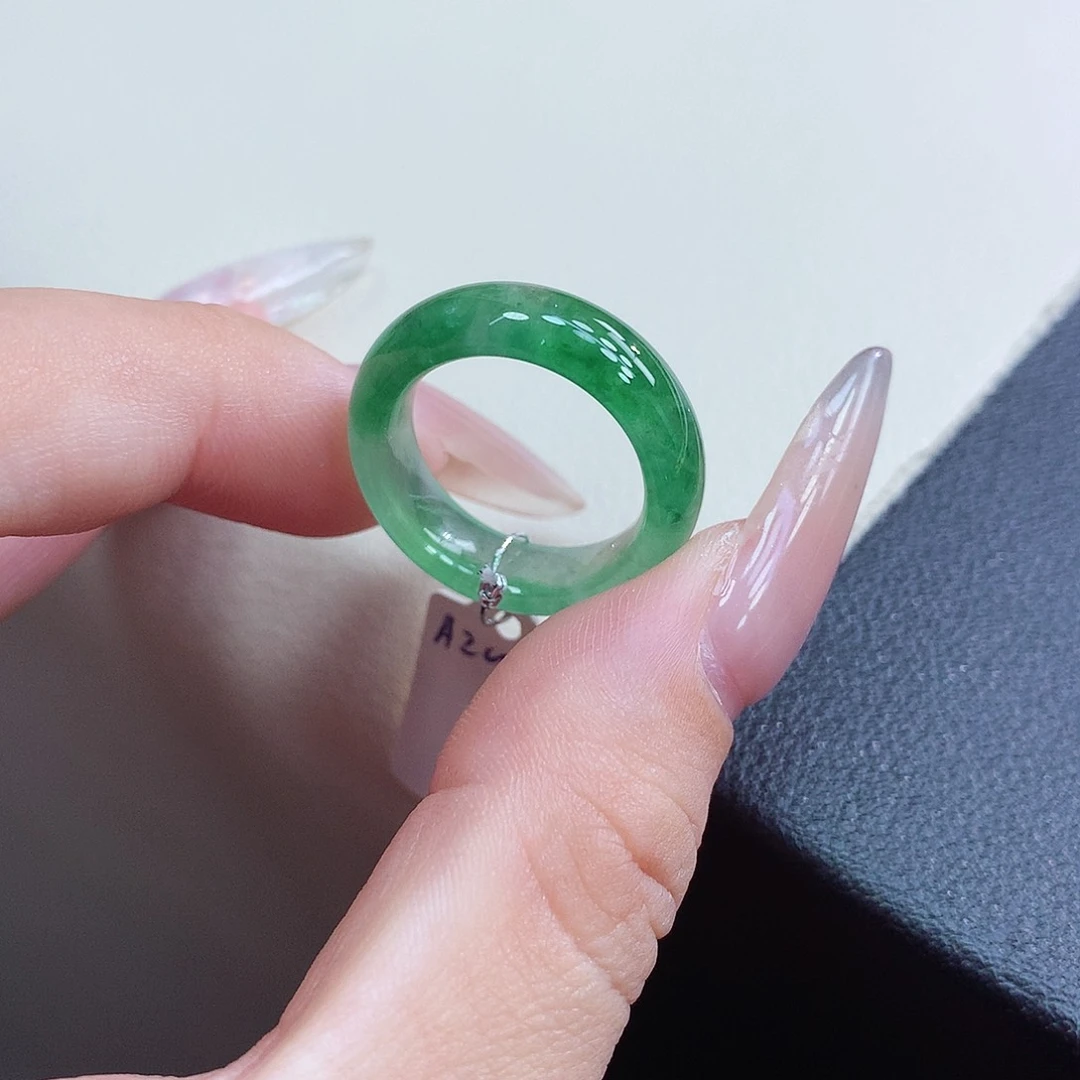 未镶嵌戒指翡翠11-12号