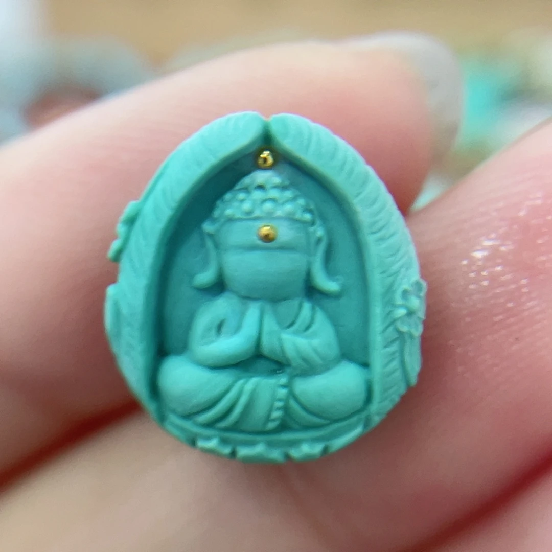 未镶嵌绿松石珠宝奇石