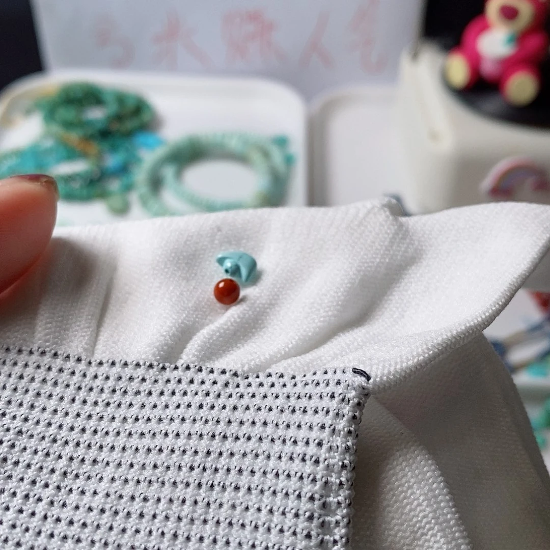 南红玛瑙颈饰未镶嵌可*