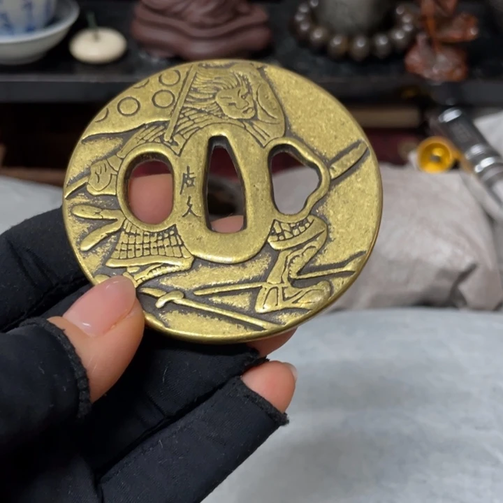 铜中古工艺品摆件