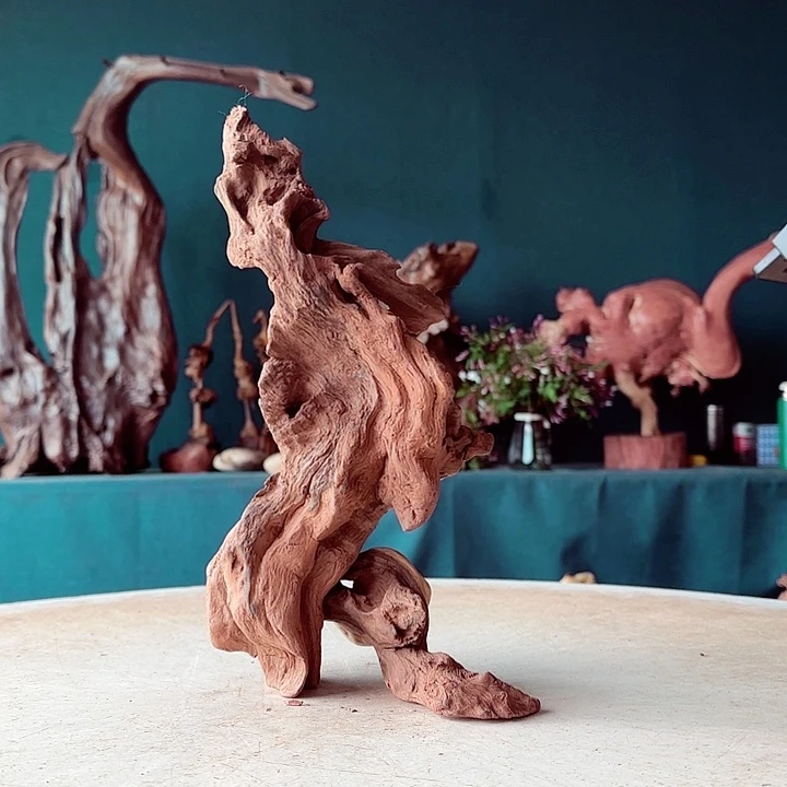 香榧木用****9136金丝红木羊蹄甲半成品