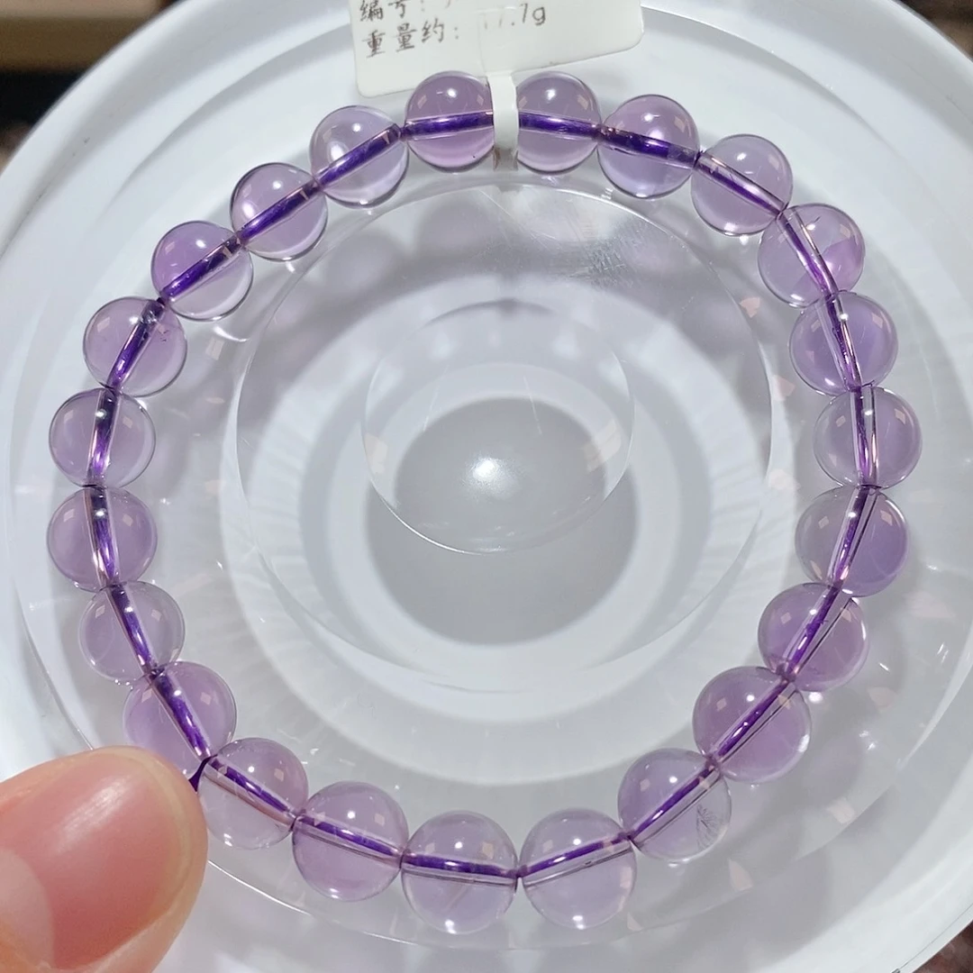 水晶手链未镶嵌F紫水晶8