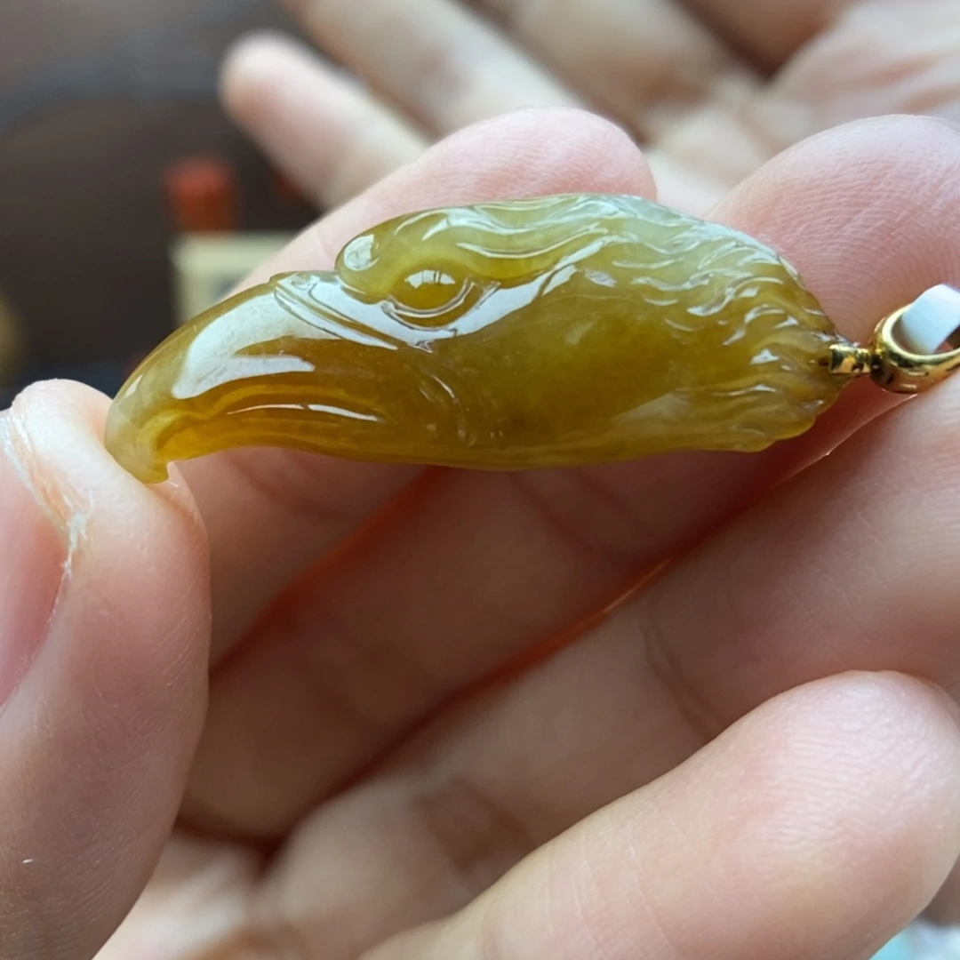 【闪购商品】颈饰18K金镶嵌翡翠45