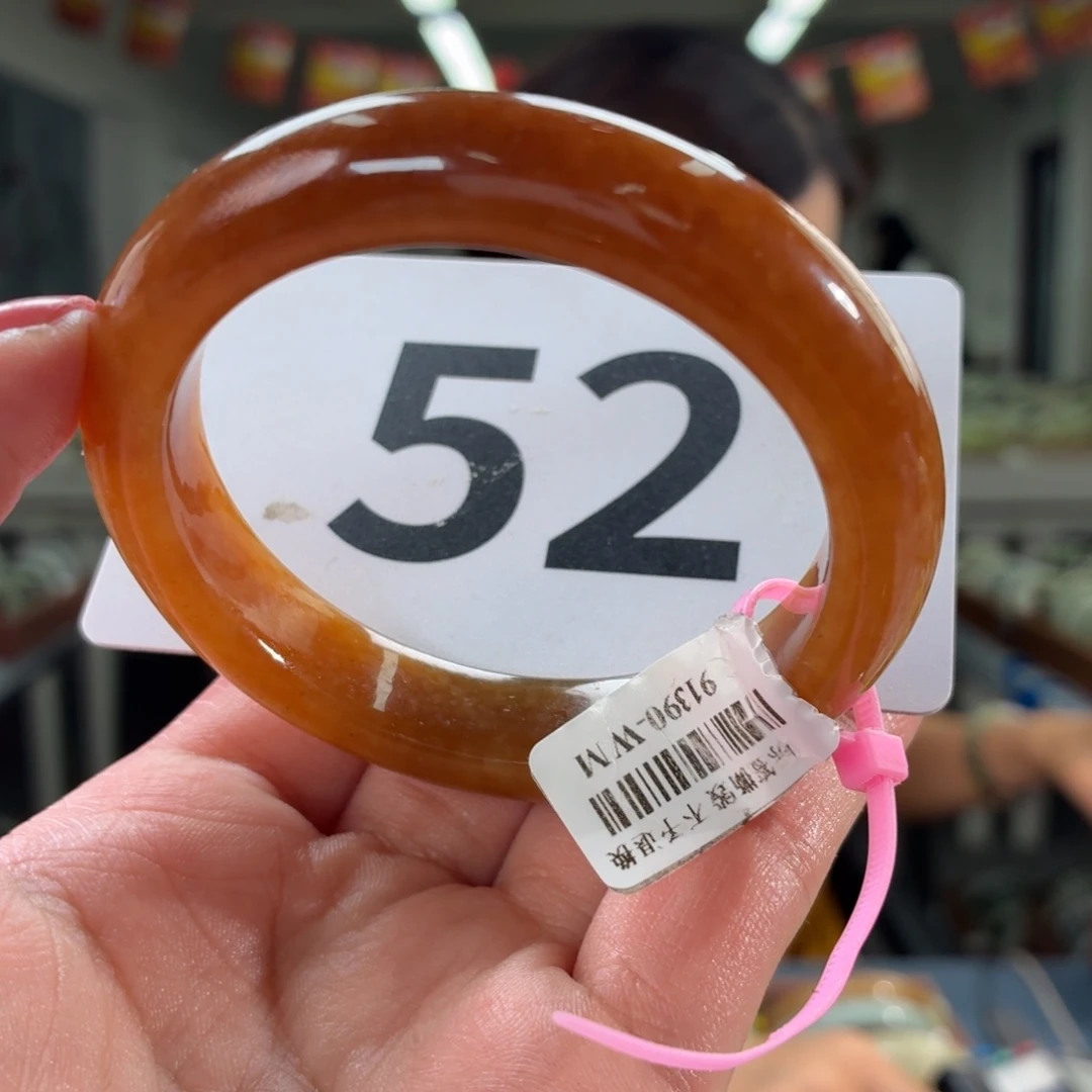 和田玉手镯未镶嵌52➕