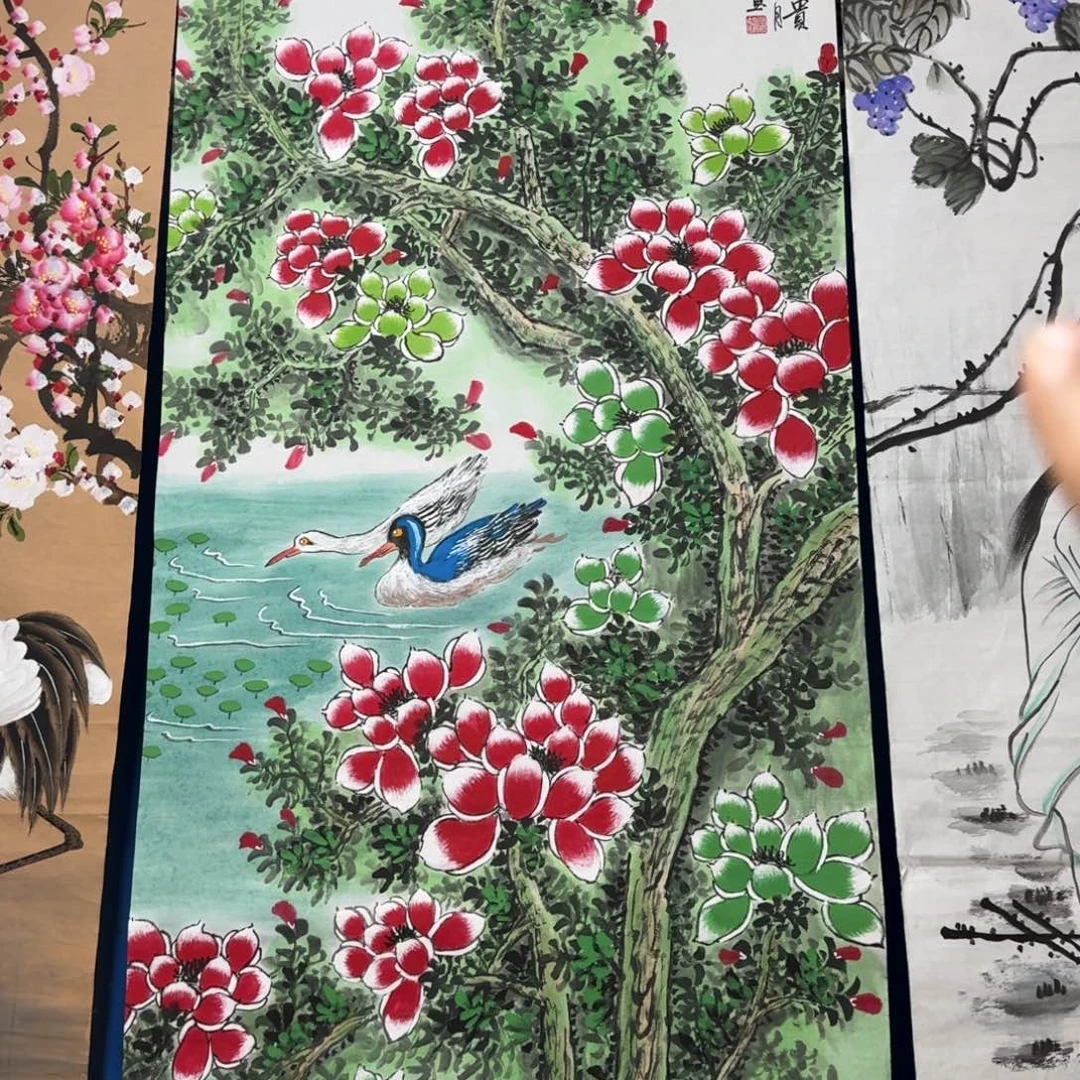 国画晓彤美术馆直播间