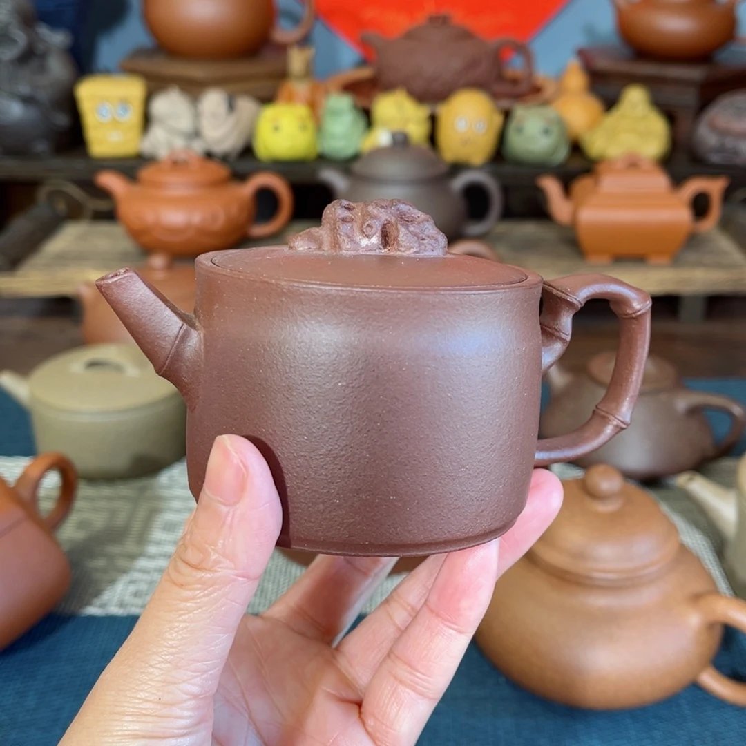 紫砂茶壶茶*微瑕精工半手零添加支持检测假