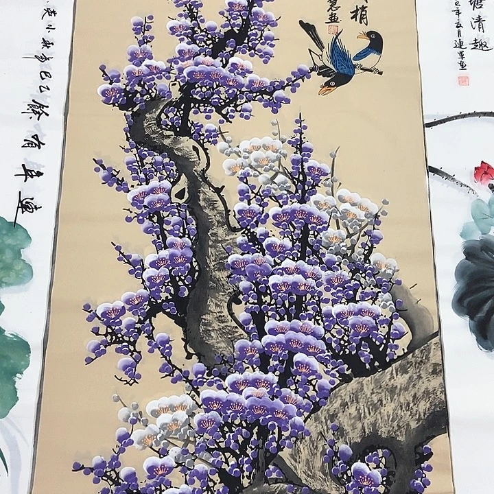 小周画廊的直播间