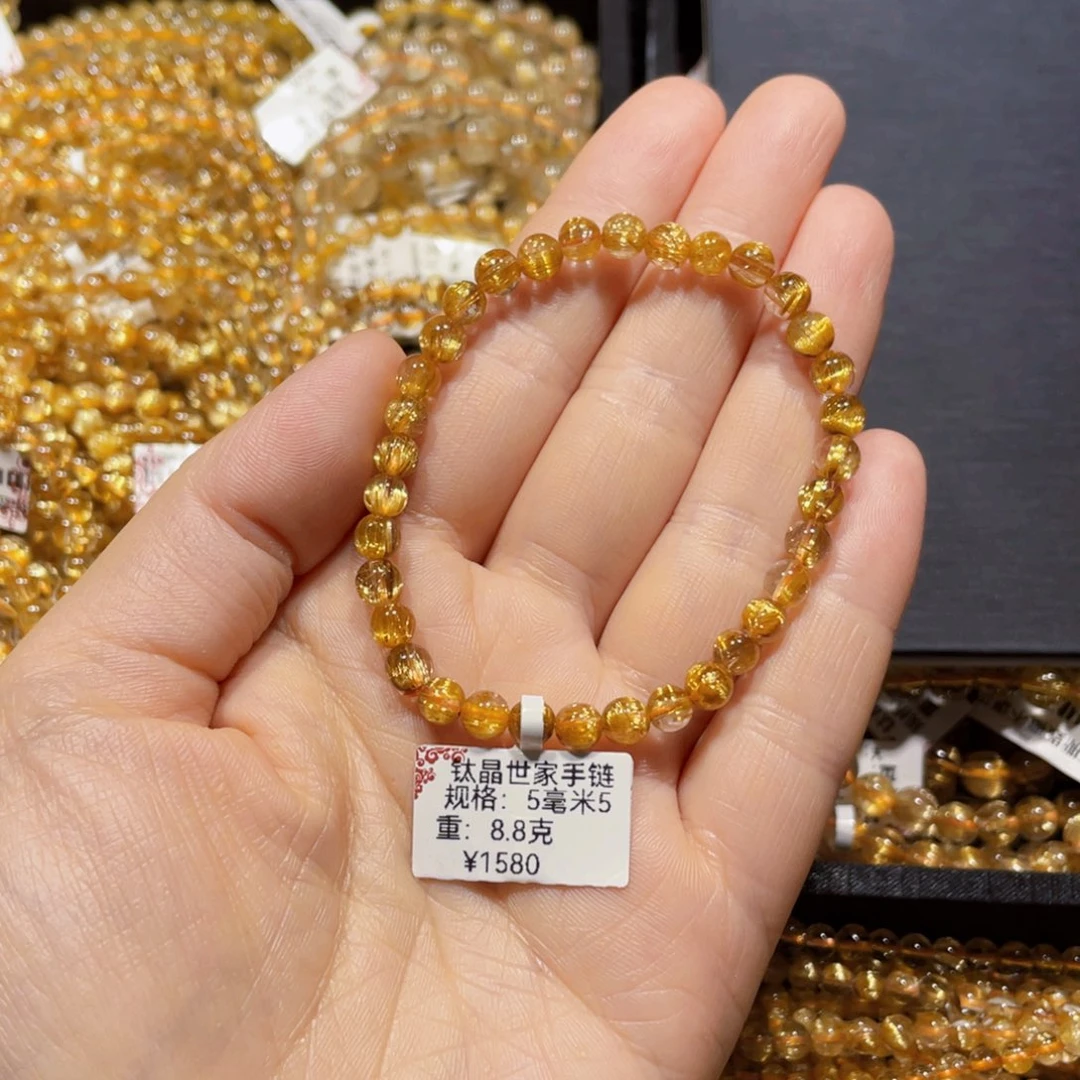 手链未镶嵌水晶张**译天然水晶手链