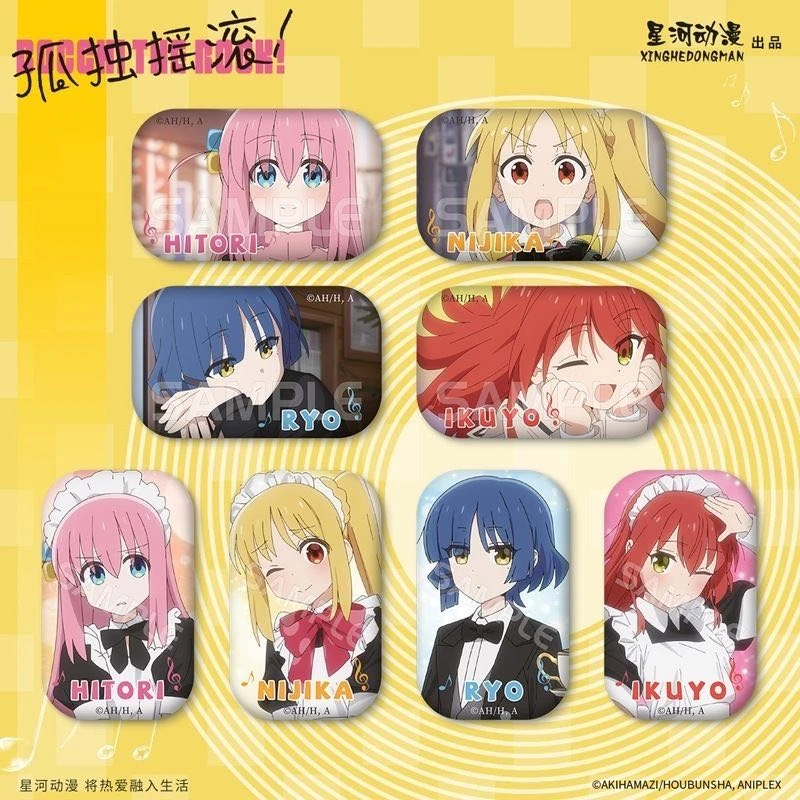 【孤独摇滚】正版跳动音符长行吧唧盲盒(代拆)