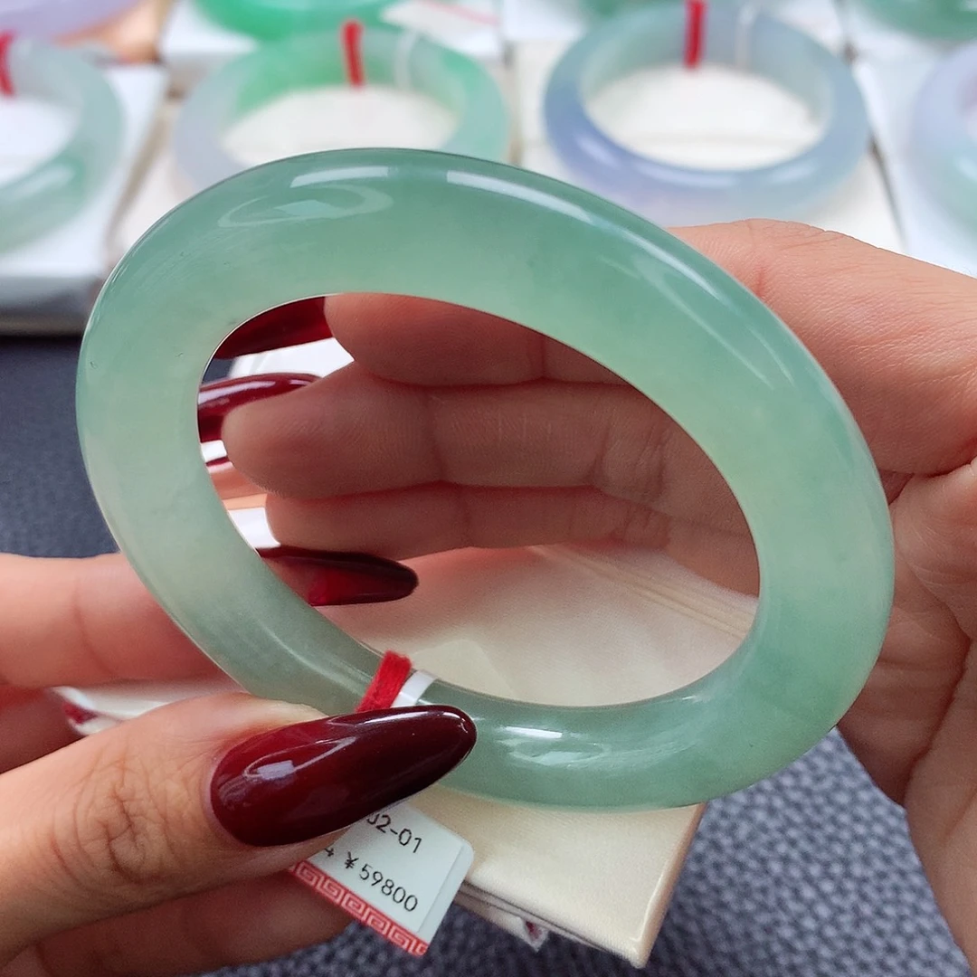 翡翠手镯未镶嵌54.55.56