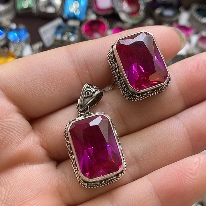 香***店仿水晶银晓鱼尼泊尔手工制作