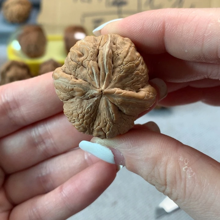 中***家文玩核桃吊坠异形单只