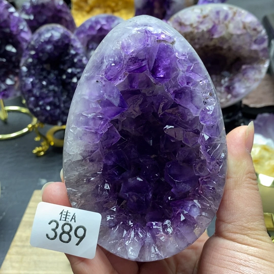 未镶嵌大型摆件（非配饰）紫晶芸*姐