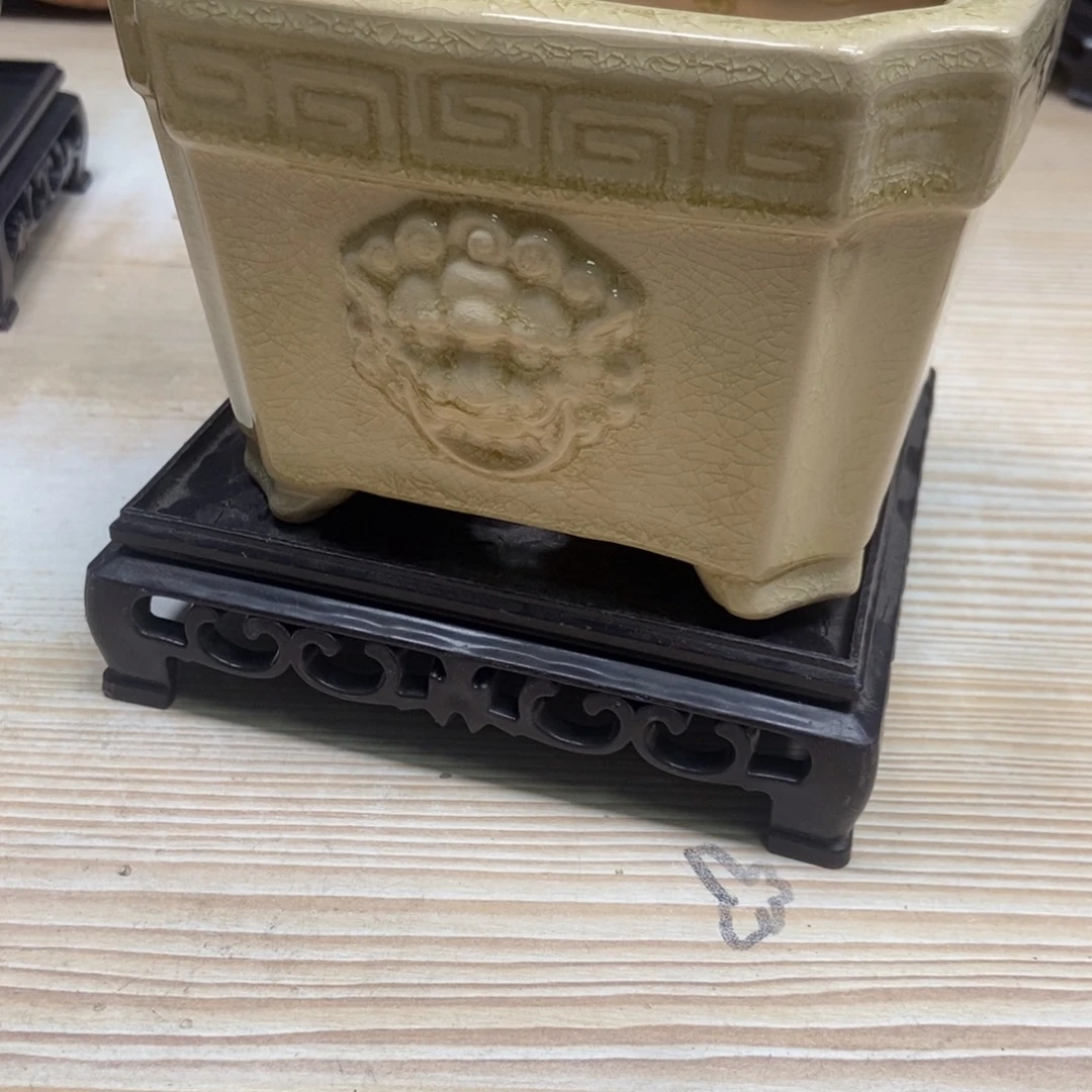 瓷片陶瓷花盆陶瓷艺术