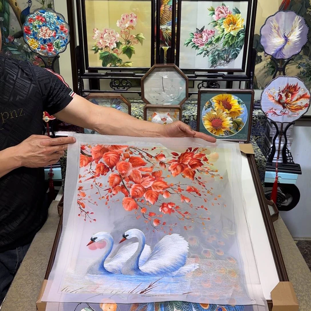 刺绣刺绣工艺精湛