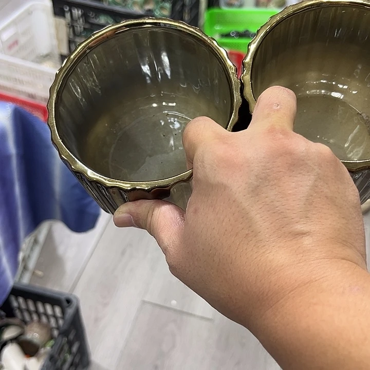 不打孔无孔陶瓷花盆满9.9发